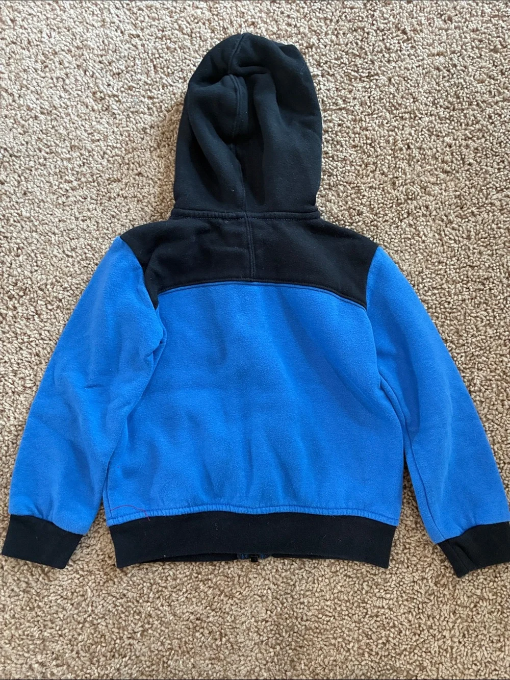 Nike Blue & Black Fleece Hoodie and Joggers Set - Picture 3 of 5